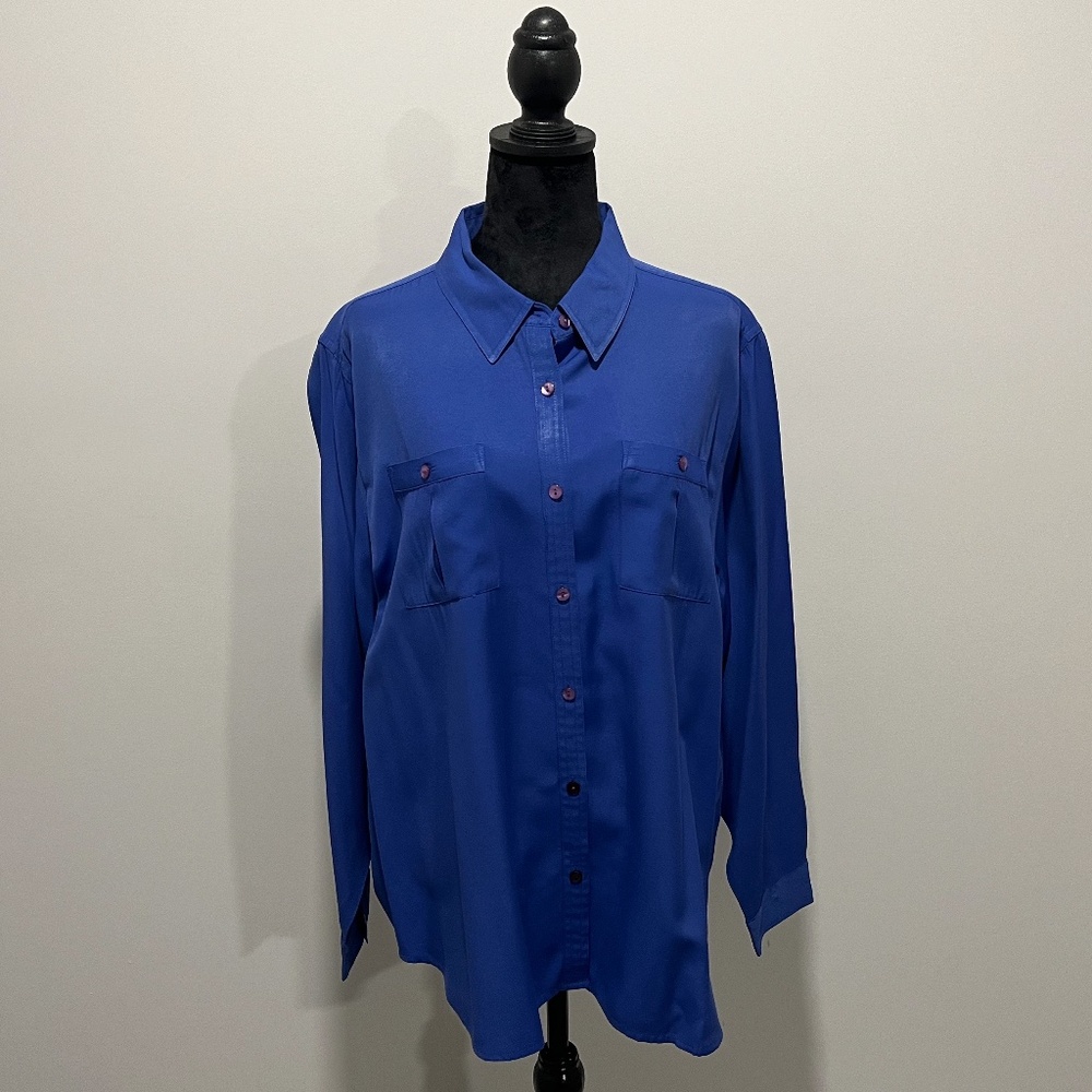 Investments Blue, Long sleeve, Shirt, woman’s, Size XL